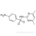 Benzènesulfonamide 4-amino-N- (4,6-diméthyl-2-pyrimidinyl) - CAS 57-68-1